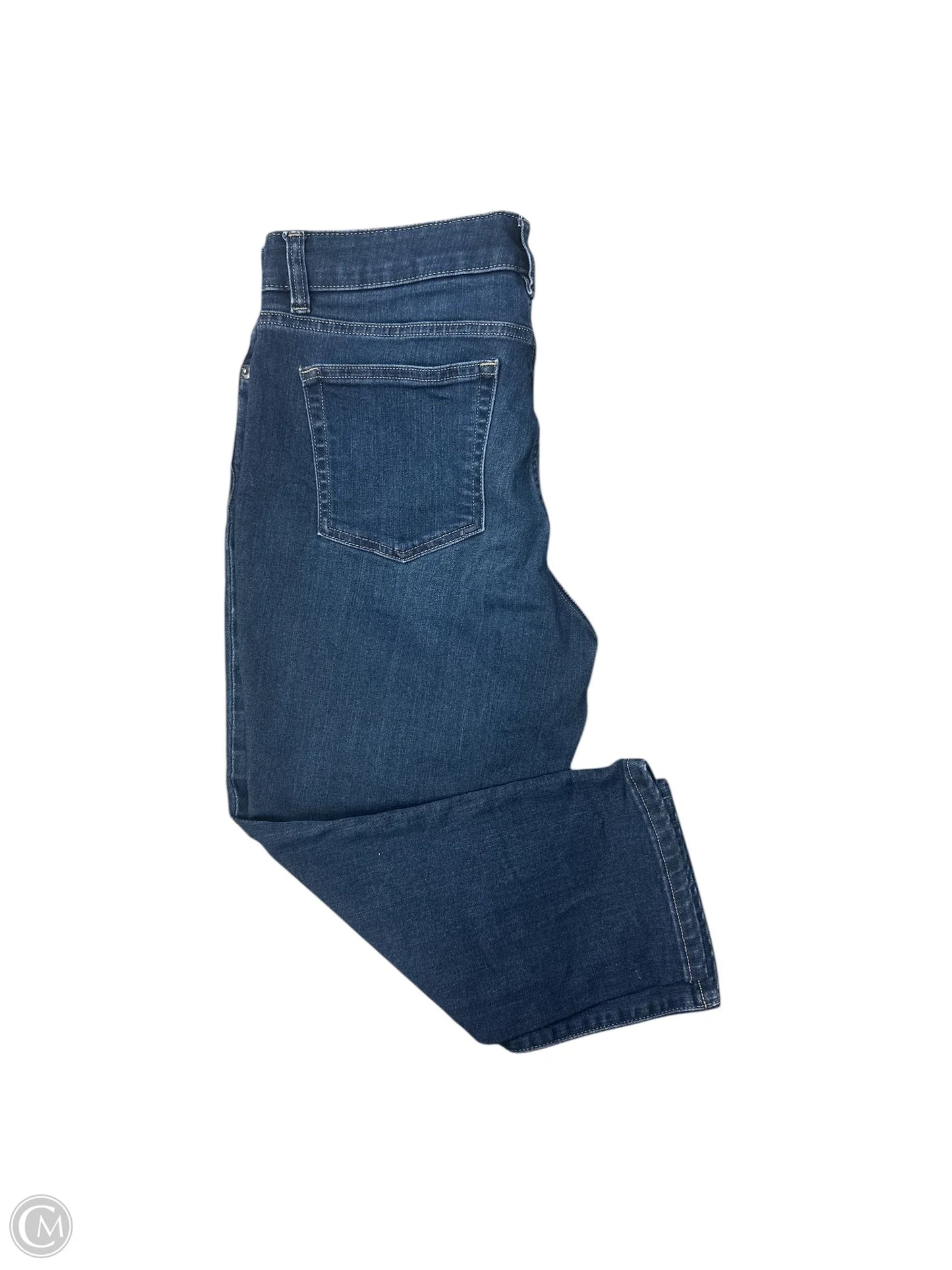 Capris By Chaps In Blue Denim, Size: 8