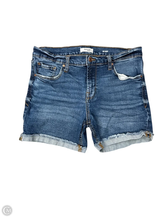 Shorts By Kensie In Blue Denim, Size: 8