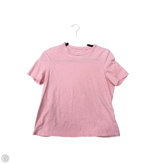 Top Short Sleeve By Boden In Pink, Size: M