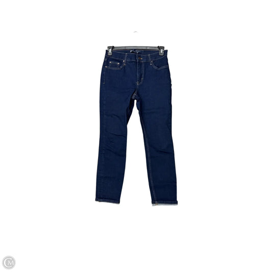 Jeans Skinny By Boden In Blue Denim, Size: 8p