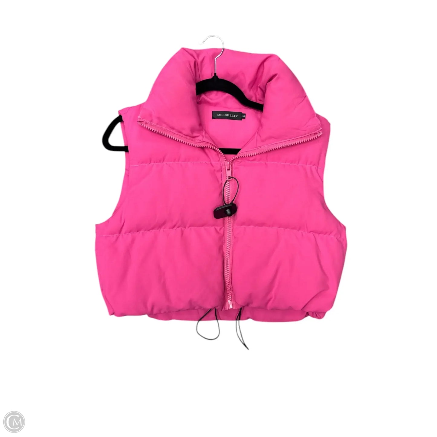 Vest Puffer & Quilted By Clothes Mentor In Pink, Size: S