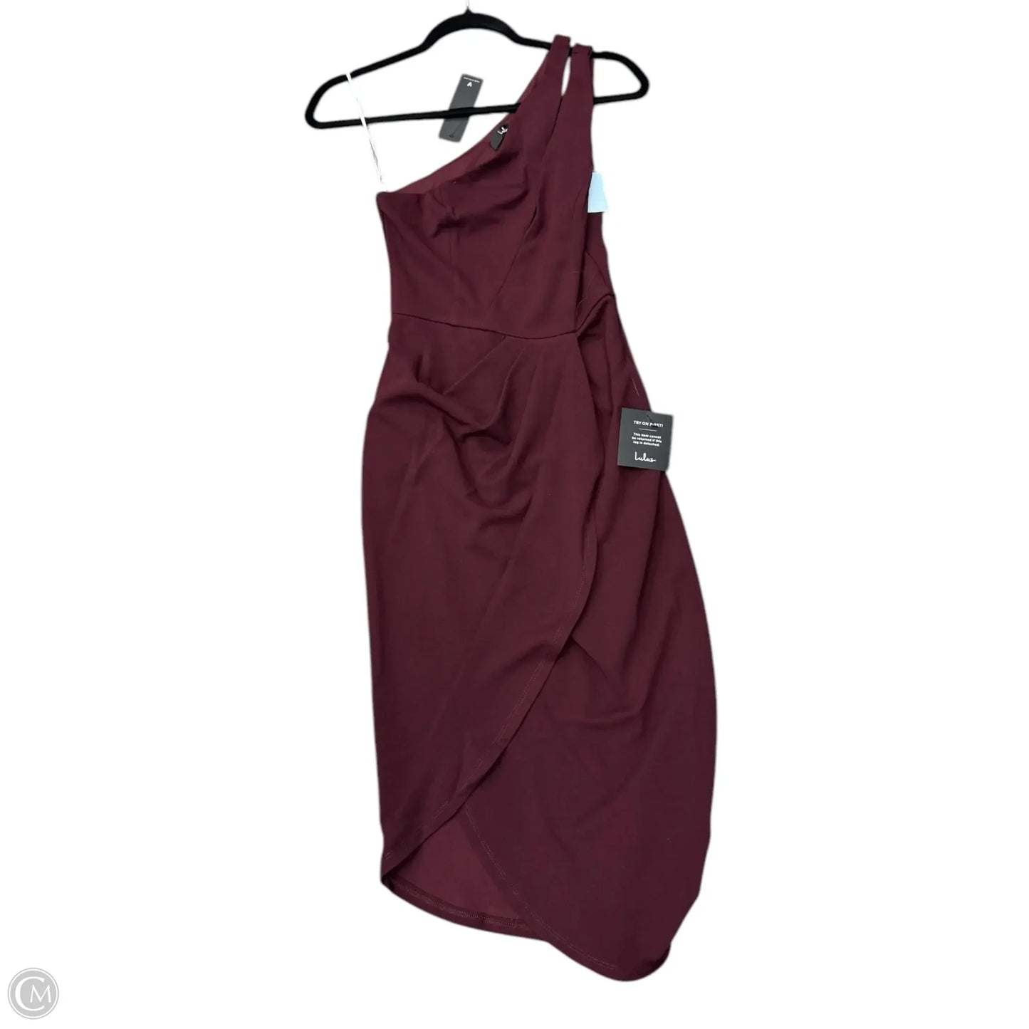 Dress Party Midi By Lulus In Maroon, Size: 0