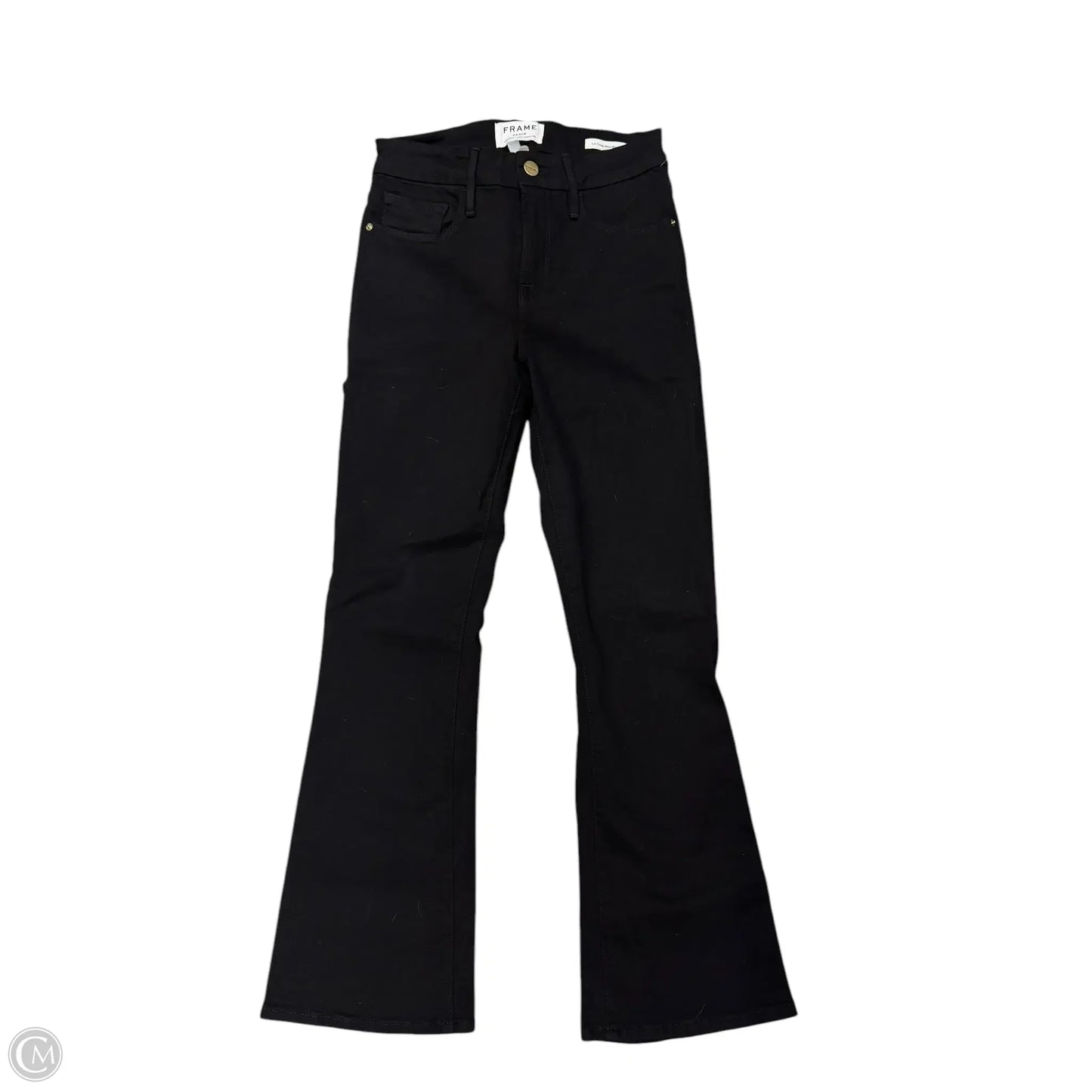 Pants Designer By Frame In Black, Size: 0