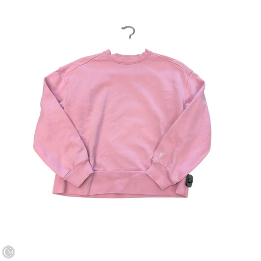 Sweatshirt Crewneck By Everlane In Pink, Size: Xs