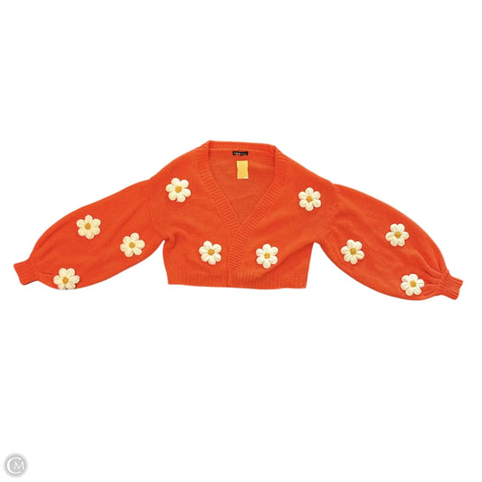 Cardigan By Shein In Orange, Size: S