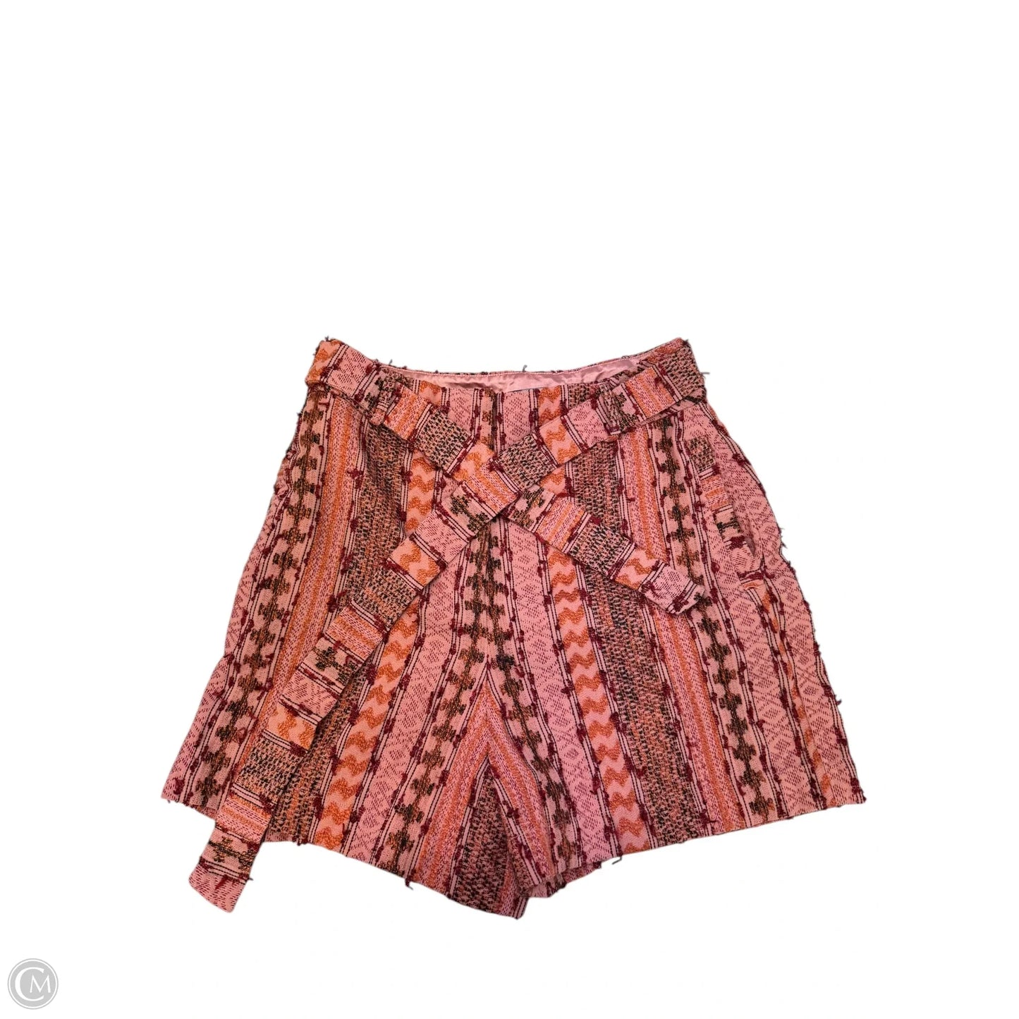 Shorts By Eva Franco In Pink & Red, Size: 12