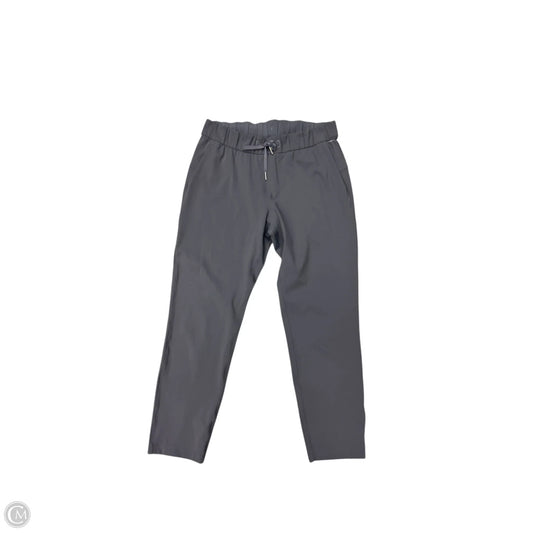 Athletic Pants By Lululemon In Grey, Size: L