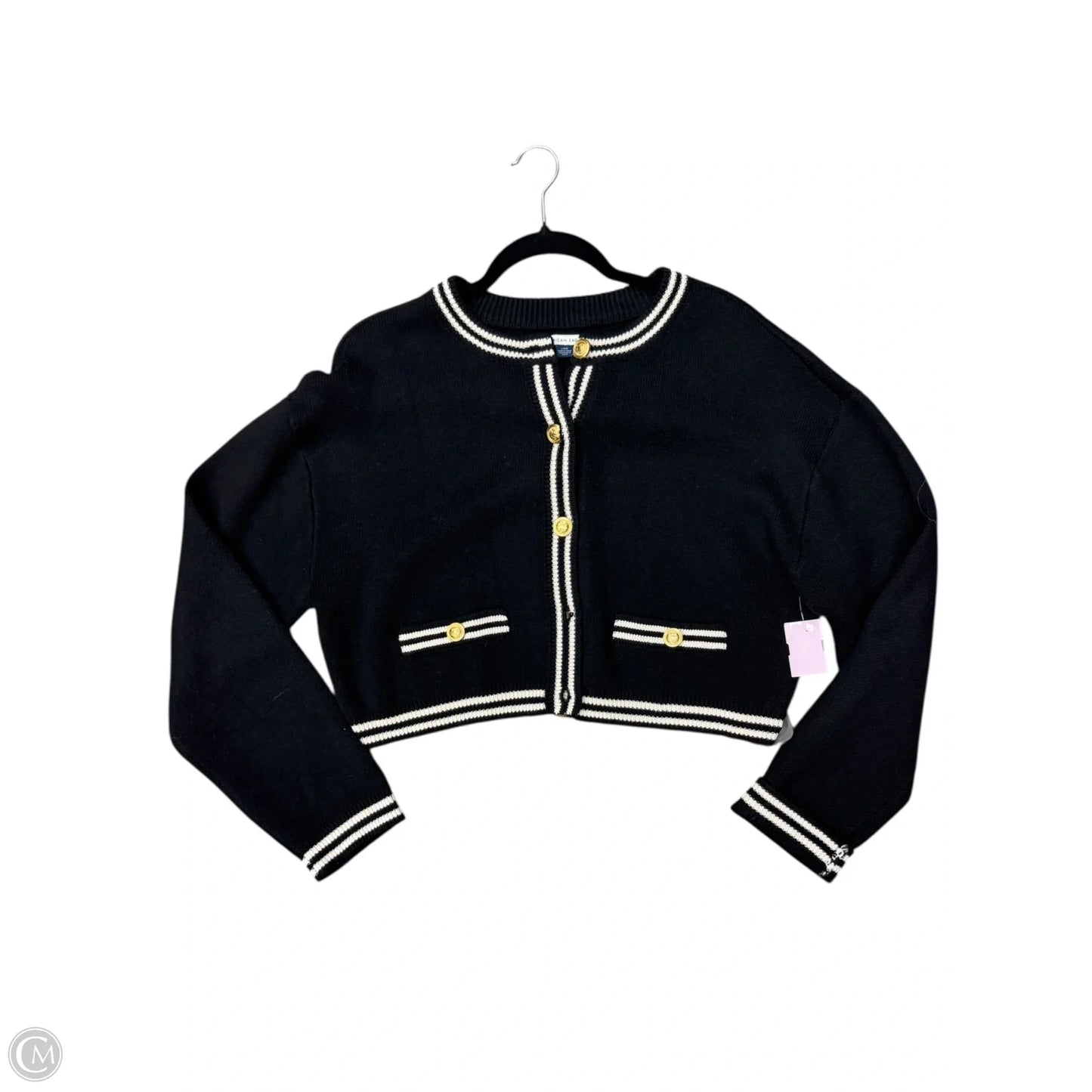 Cardigan By American Eagle In Black, Size: L