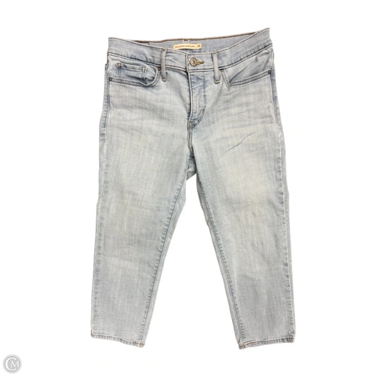 Capris By Levis In Blue Denim, Size: 6