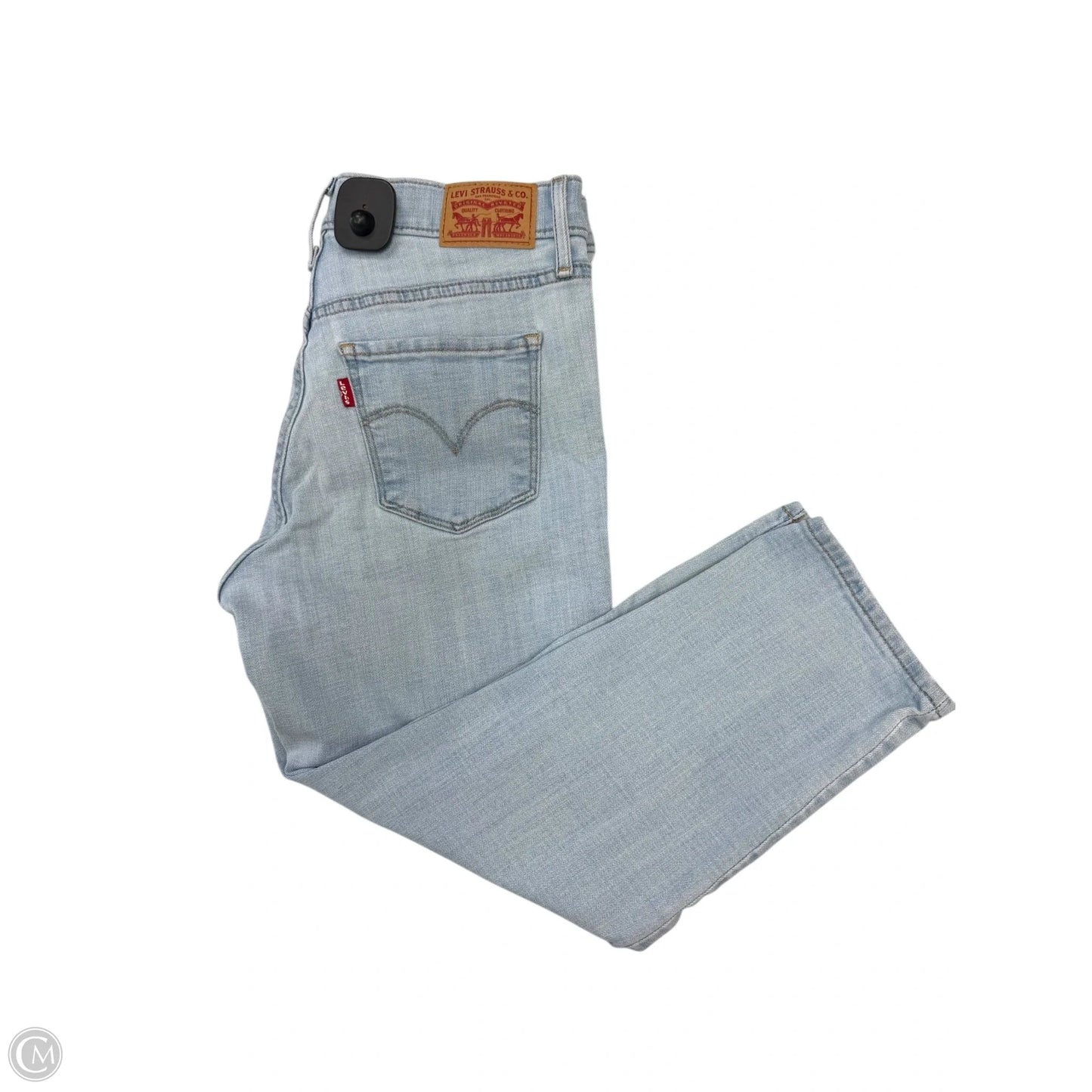 Capris By Levis In Blue Denim, Size: 6