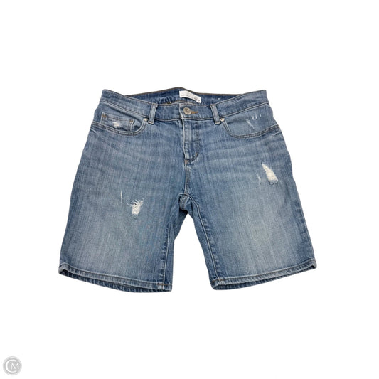 Shorts By Loft In Blue Denim, Size: 0