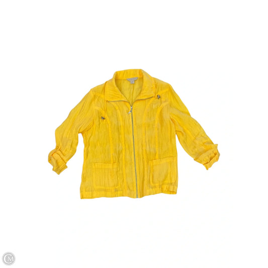 Cardigan By Laura Ashley In Yellow, Size: Sp