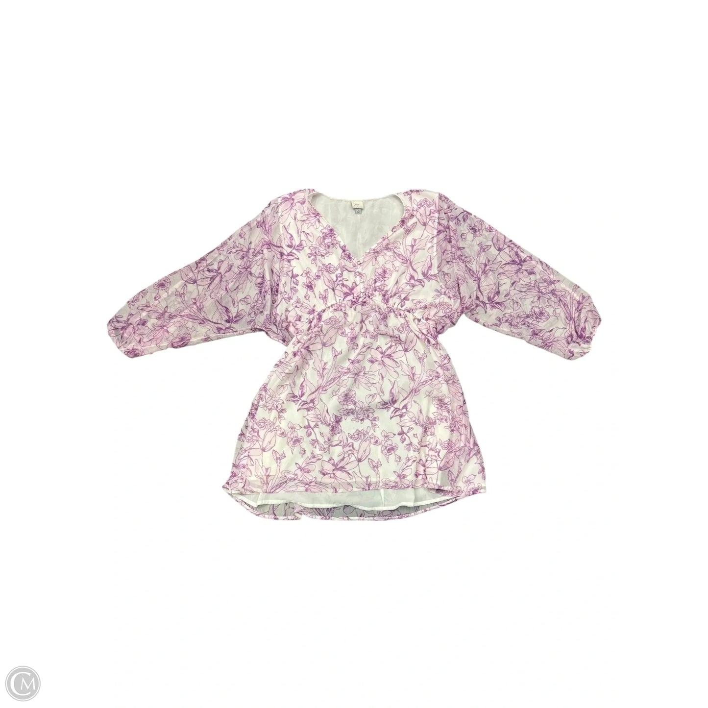 Dress Casual Midi By A New Day In White, Size: 10