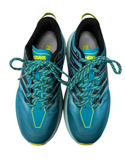 Shoes Athletic By Hoka In Teal, Size: 7.5