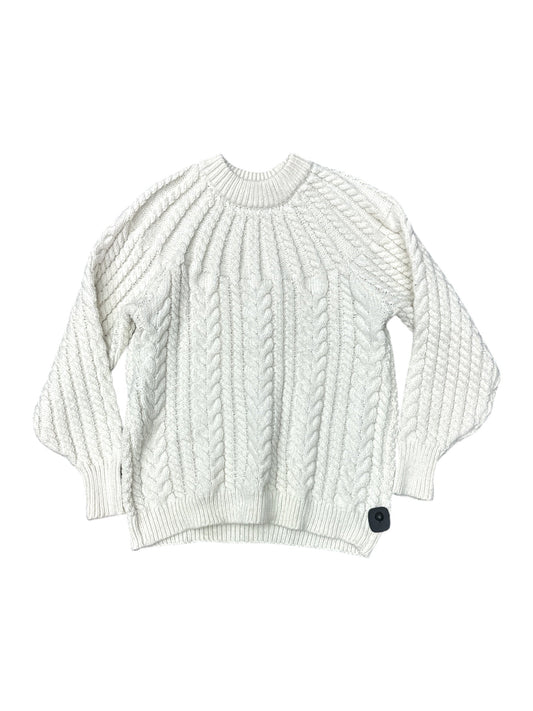 Sweater By H&m In Cream, Size: M