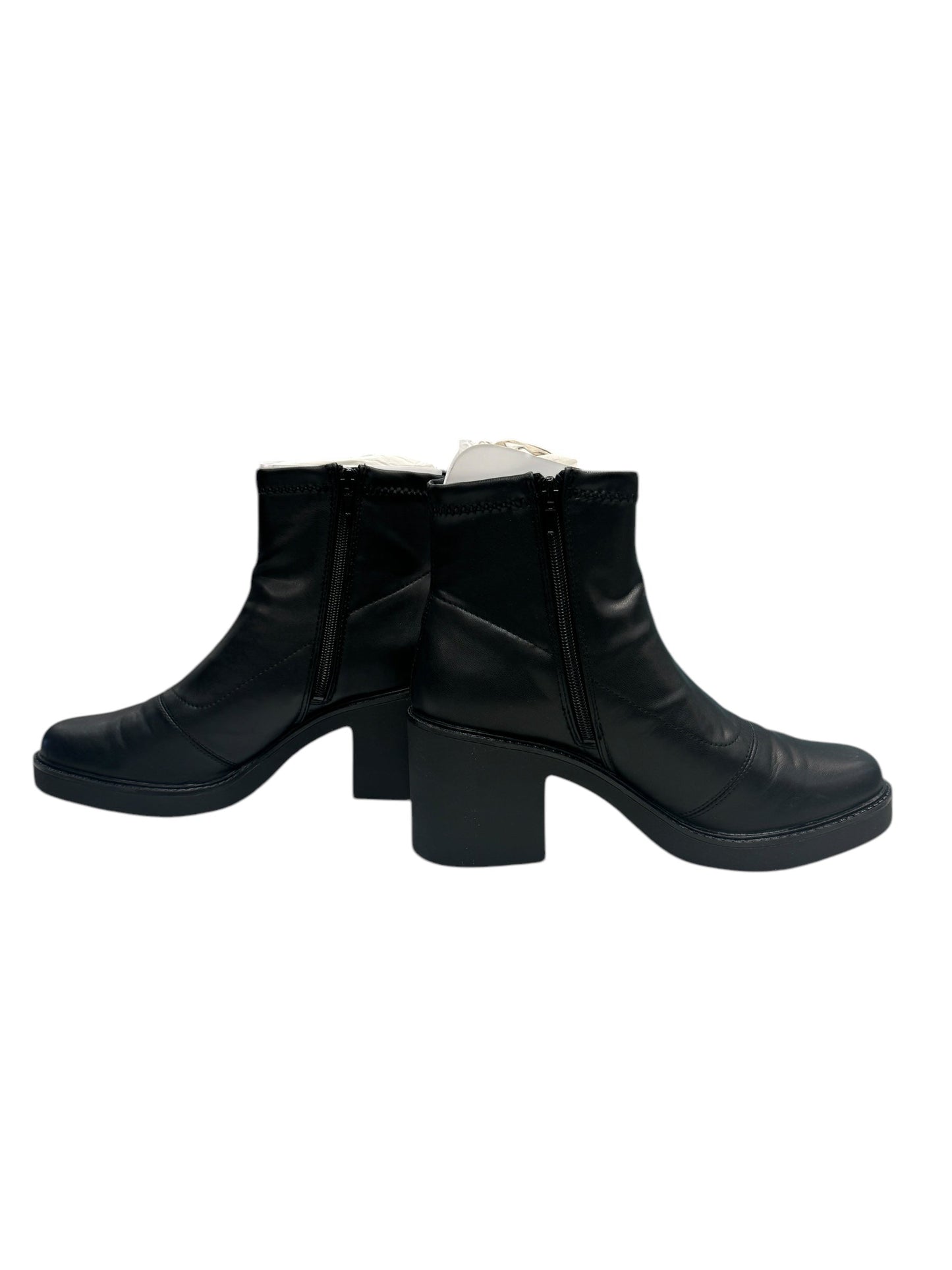 Boots Ankle Heels By Life Stride In Black, Size: 10