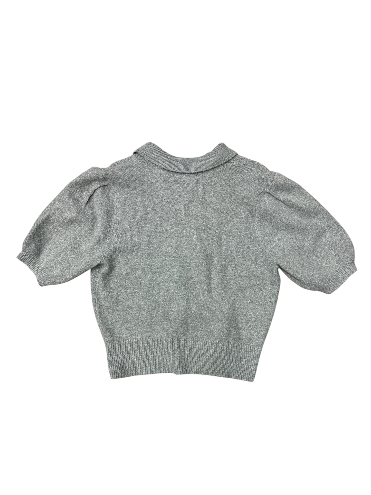 Sweater Short Sleeve By A New Day In Grey, Size: Xl