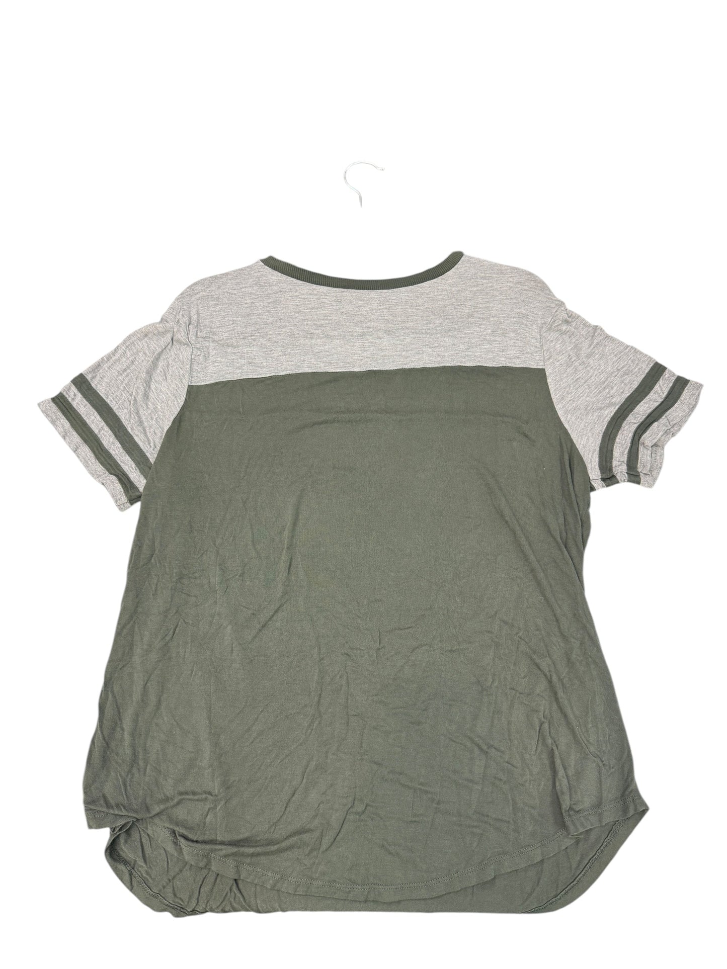 Top Short Sleeve By No Barriers In Green, Size: 2x