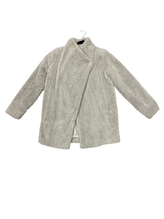 Jacket Faux Fur & Sherpa By Bb Dakota In Grey, Size: S