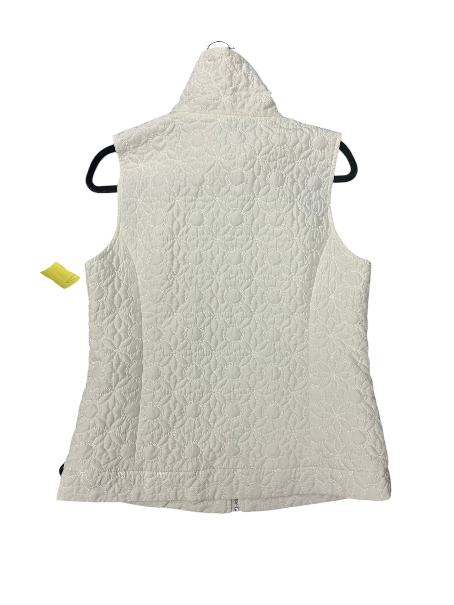 Vest Puffer & Quilted By Christopher And Banks In Cream, Size: M