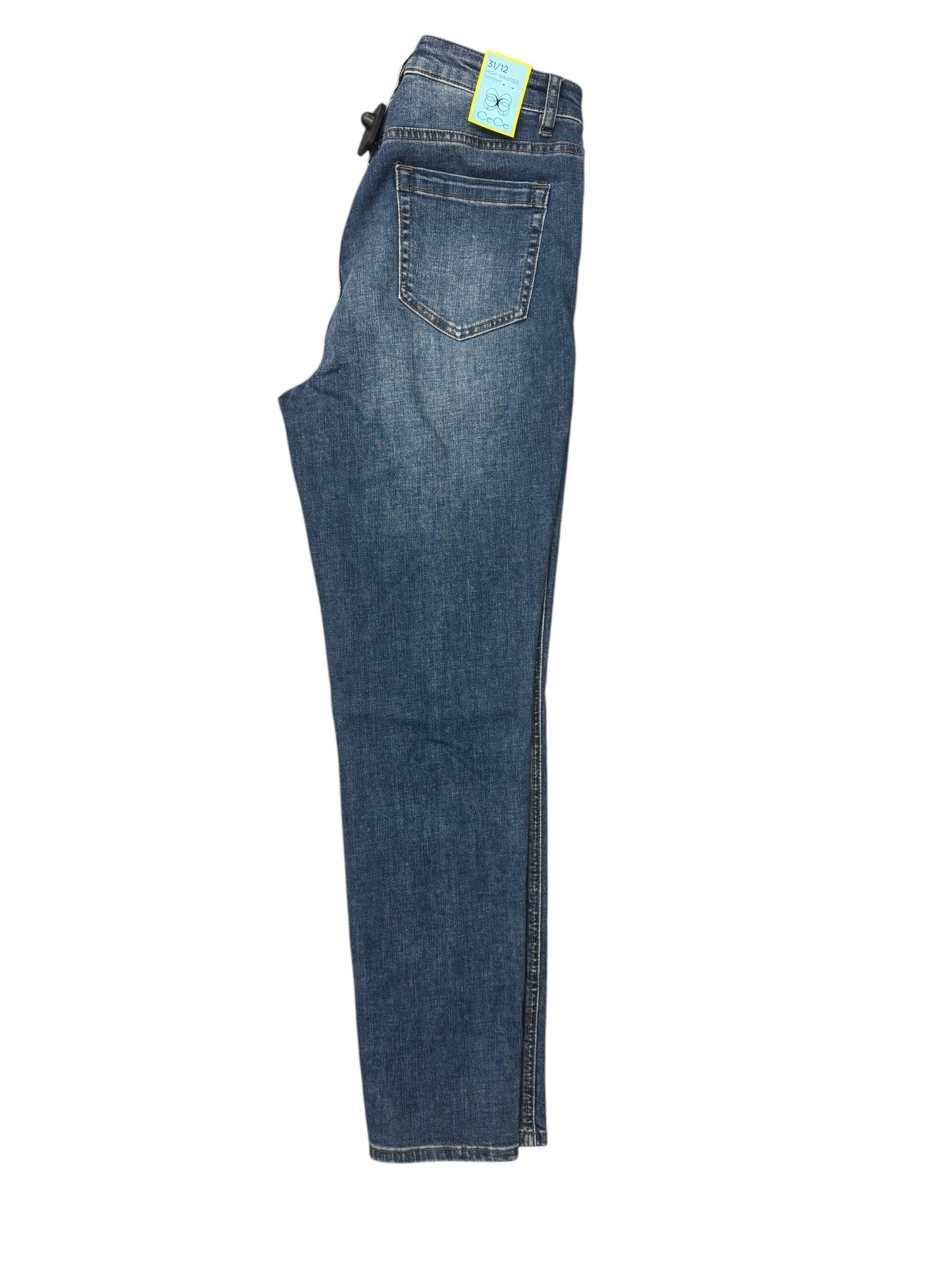 Jeans Skinny By Cece In Blue Denim, Size: 12