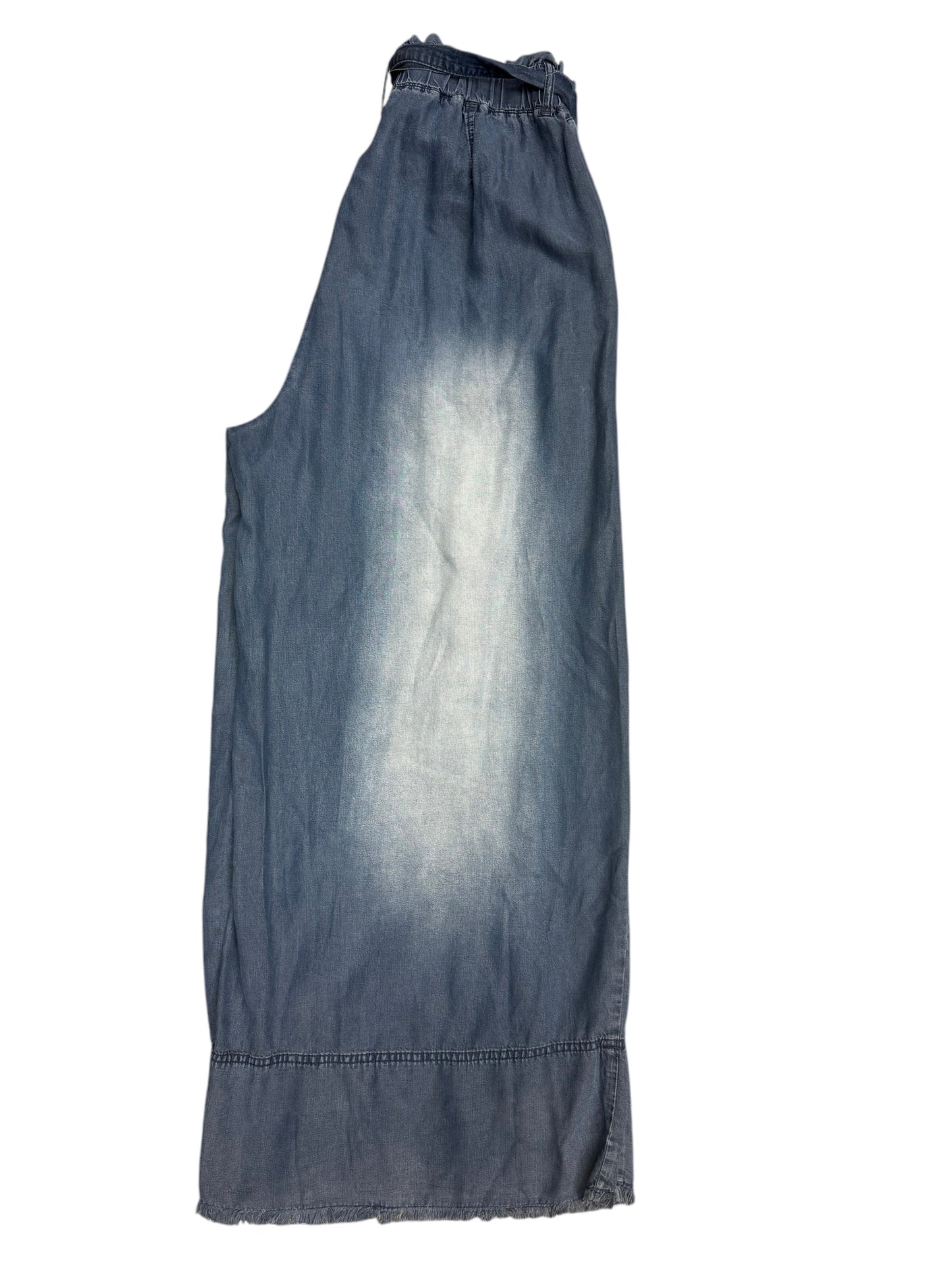 Pants Wide Leg By Zenana Outfitters In Blue Denim, Size: 16