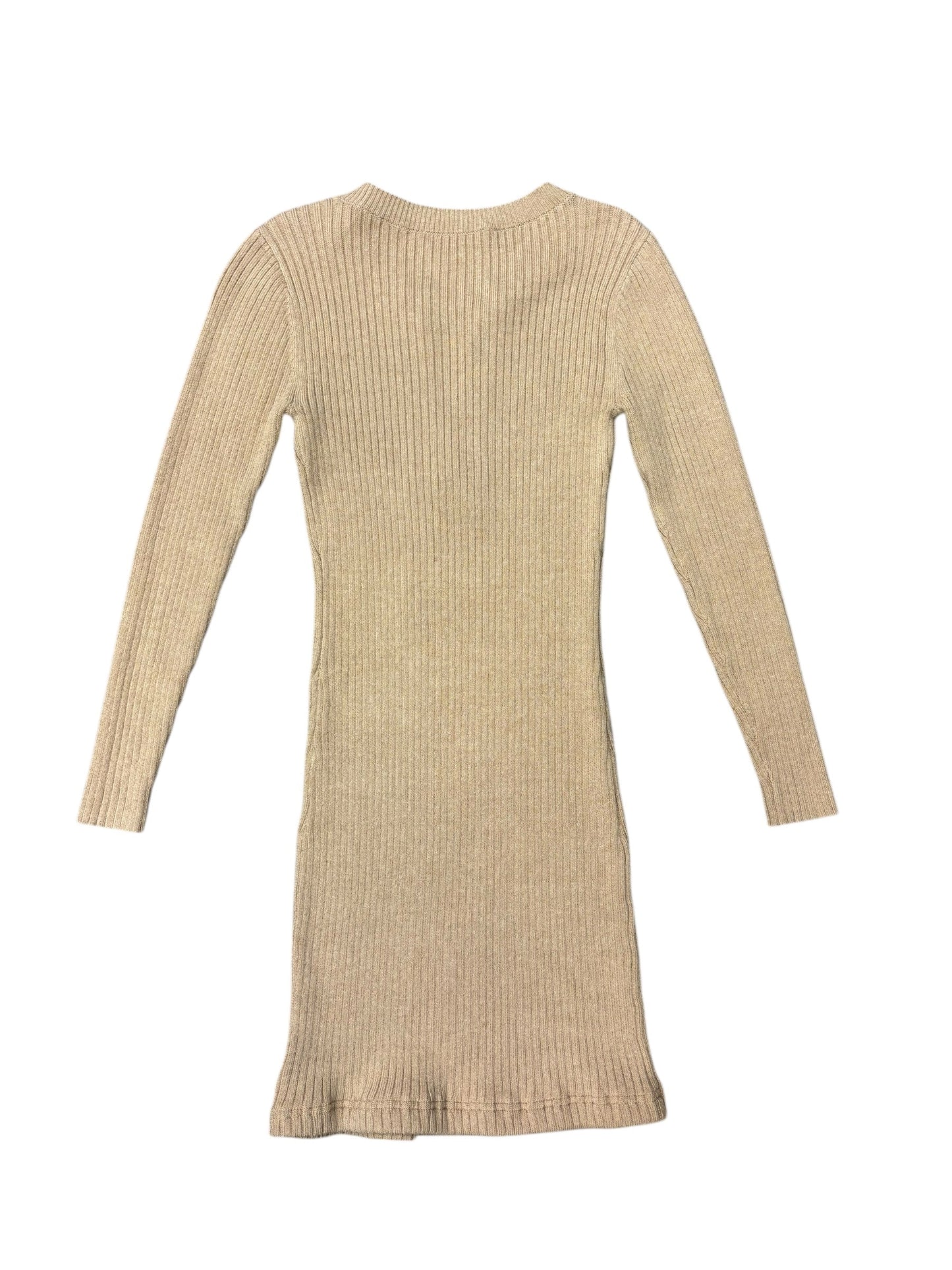 Dress Sweater By Michael By Michael Kors In Tan, Size: 0