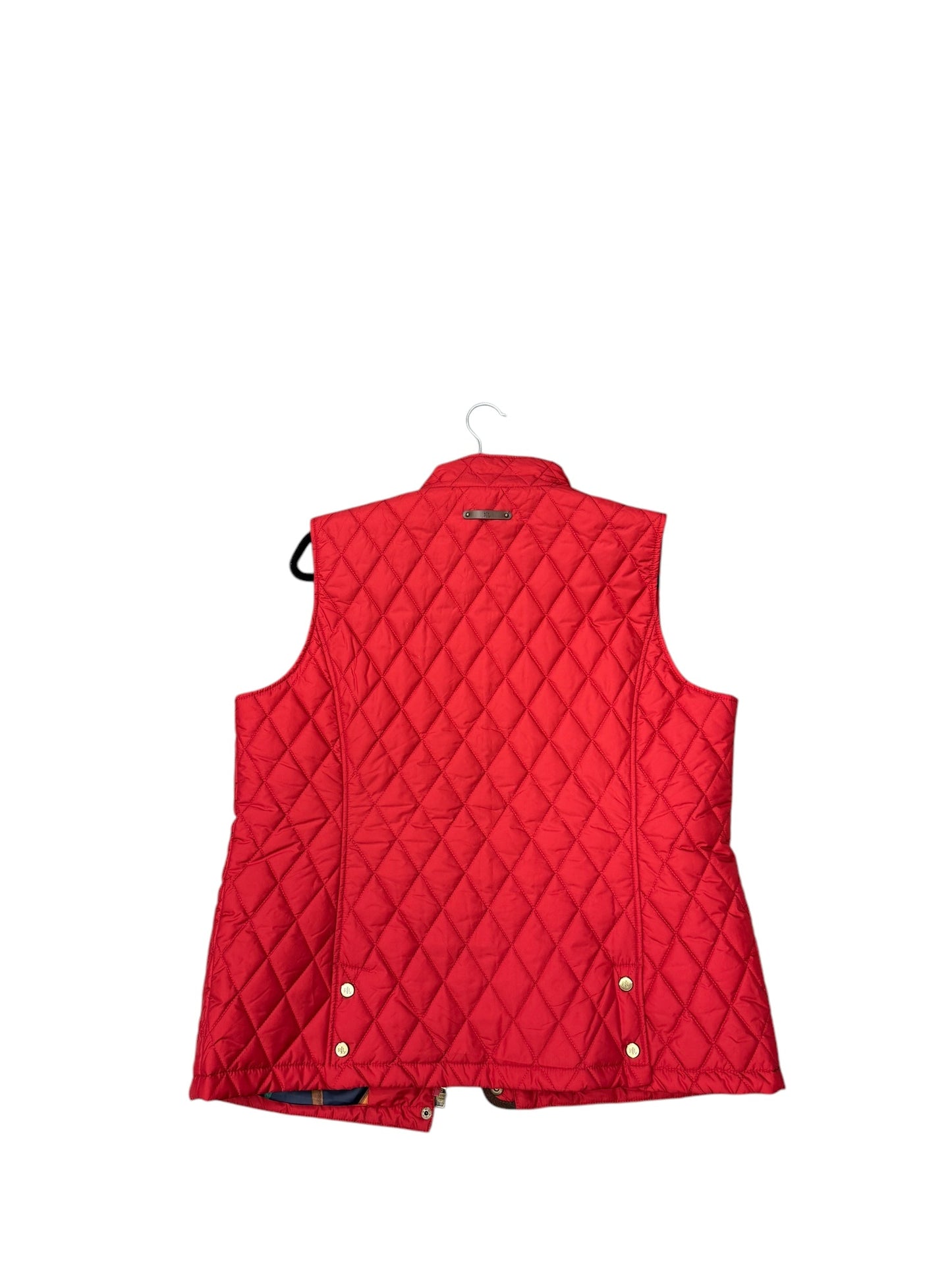 Vest Puffer & Quilted By Ralph Lauren Black Label In Red, Size: Xl