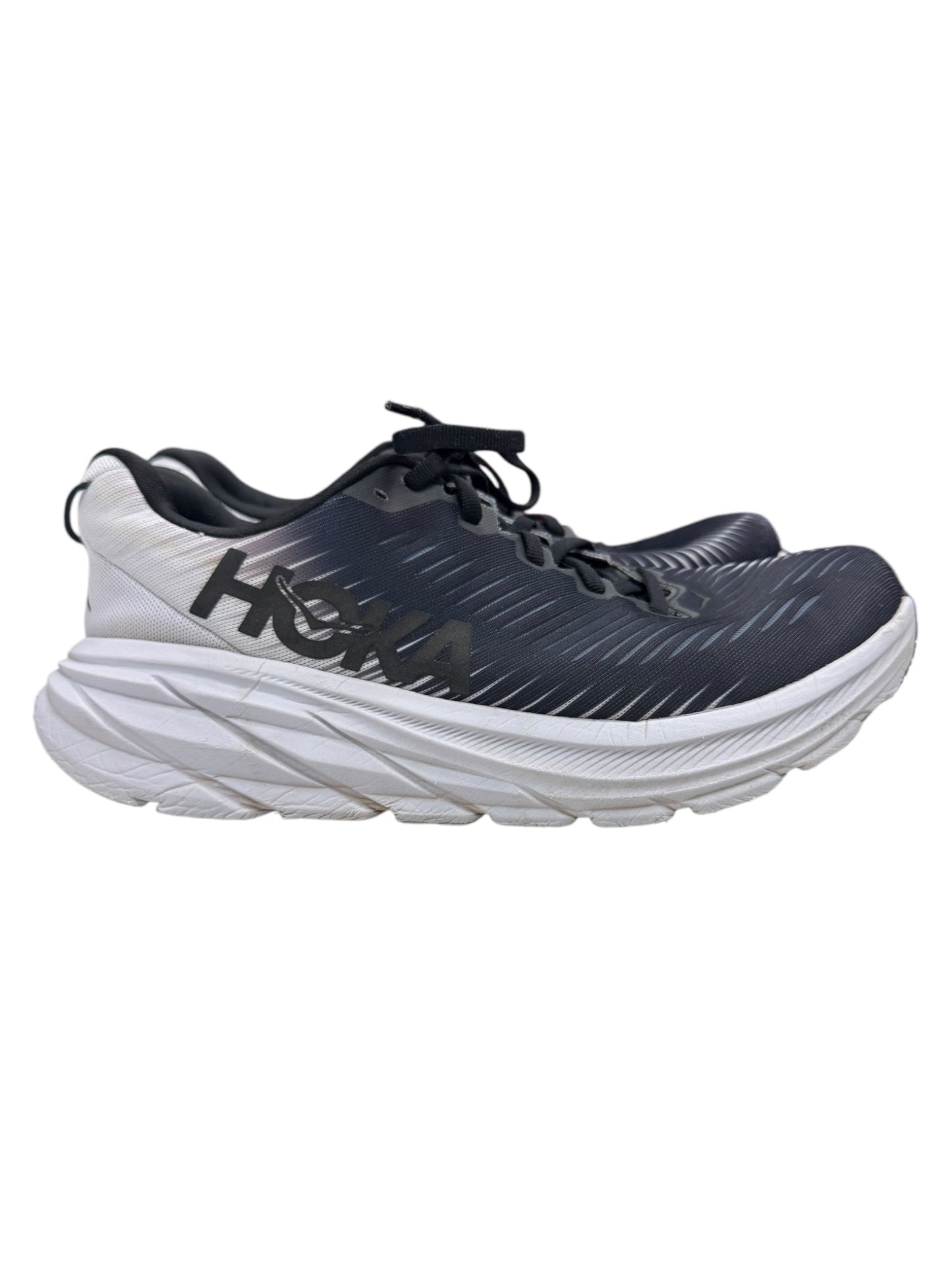 Shoes Athletic By Hoka In Black & White, Size: 9