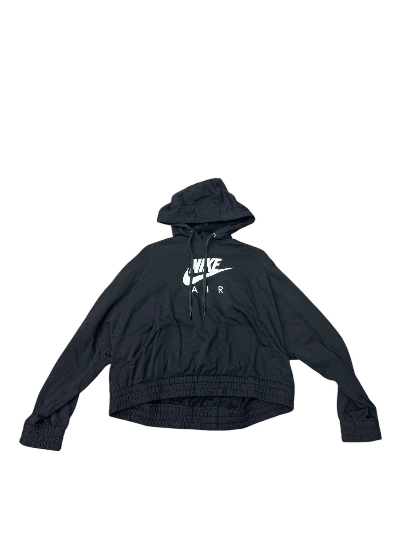 Sweatshirt Hoodie By Nike Apparel In Black, Size: M