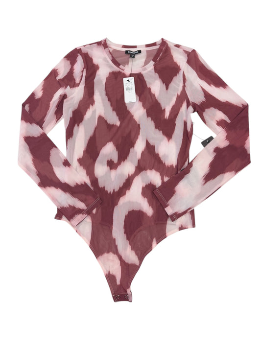 Bodysuit By Express In Red, Size: M
