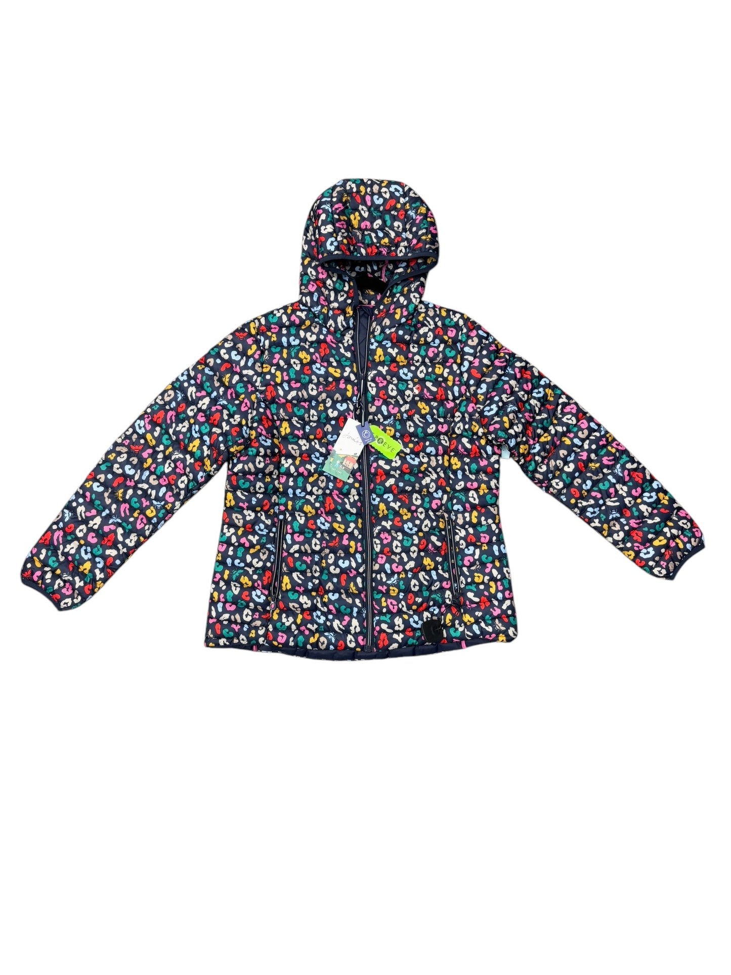 Coat Puffer & Quilted By Joules In Animal Print, Size: Xl