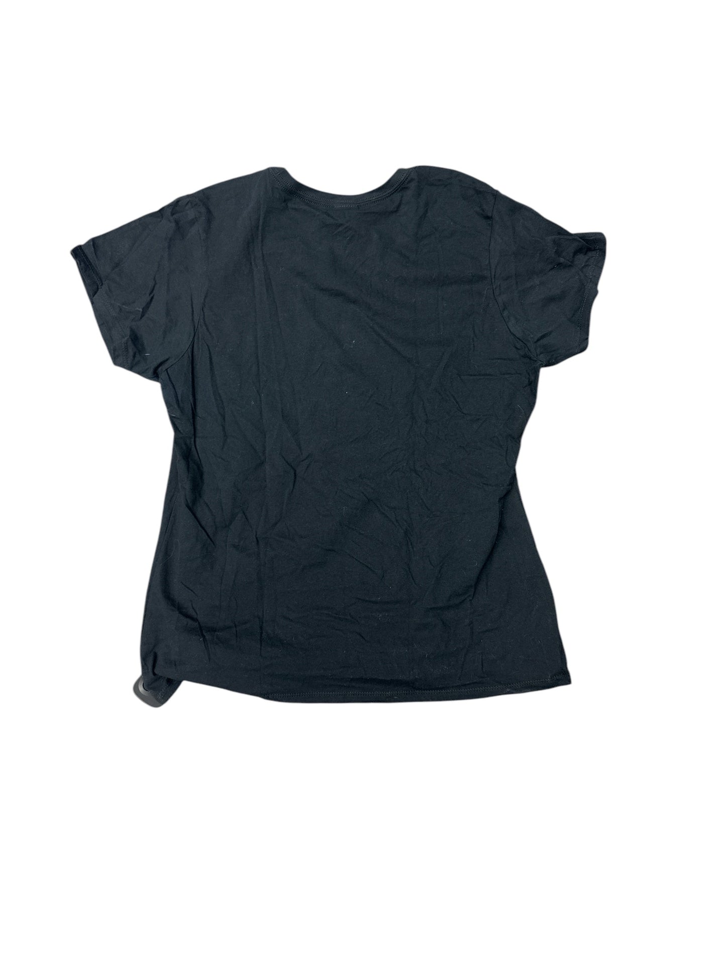 Top Short Sleeve By Clothes Mentor In Black, Size: Xl