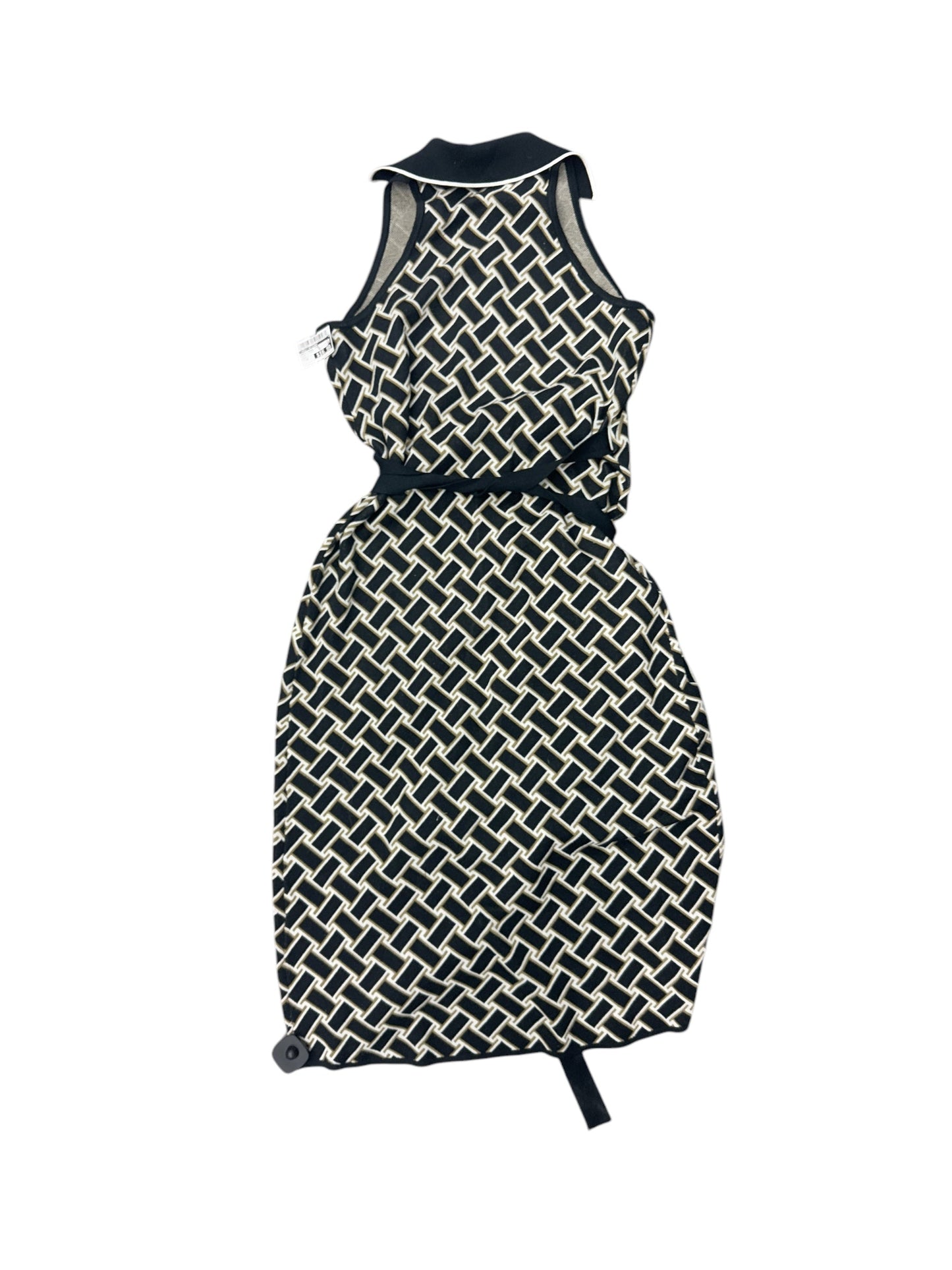 Dress Casual Maxi By Target-designer In Black & Cream, Size: 10