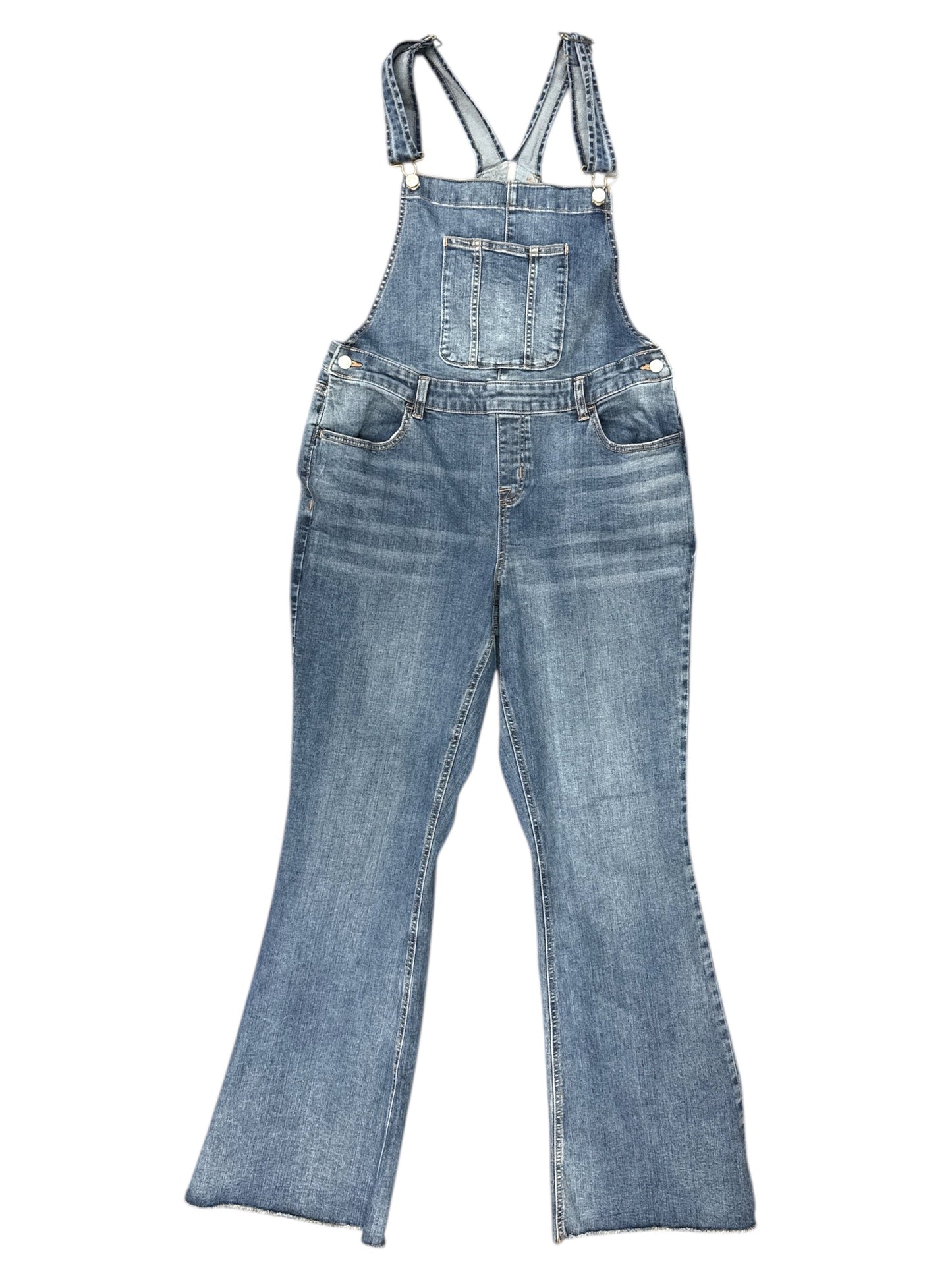 Overalls By Maurices In Blue Denim, Size: 14l