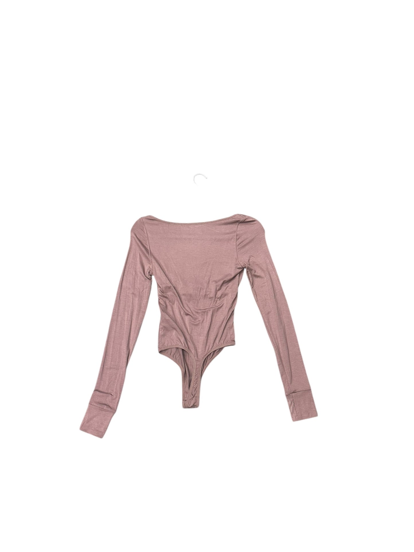 Bodysuit By Free People In Mauve, Size: Xs