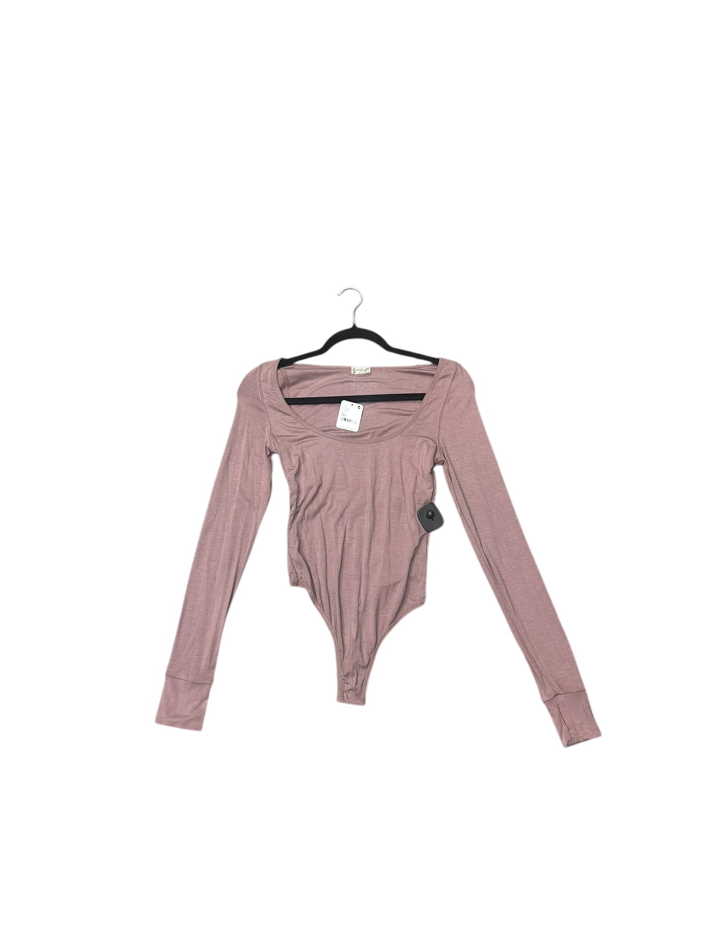 Bodysuit By Free People In Mauve, Size: Xs