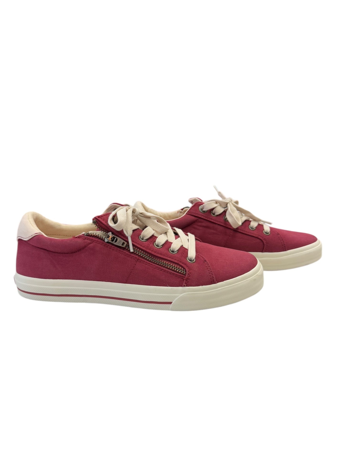 Shoes Sneakers By Taos In Red, Size: 10