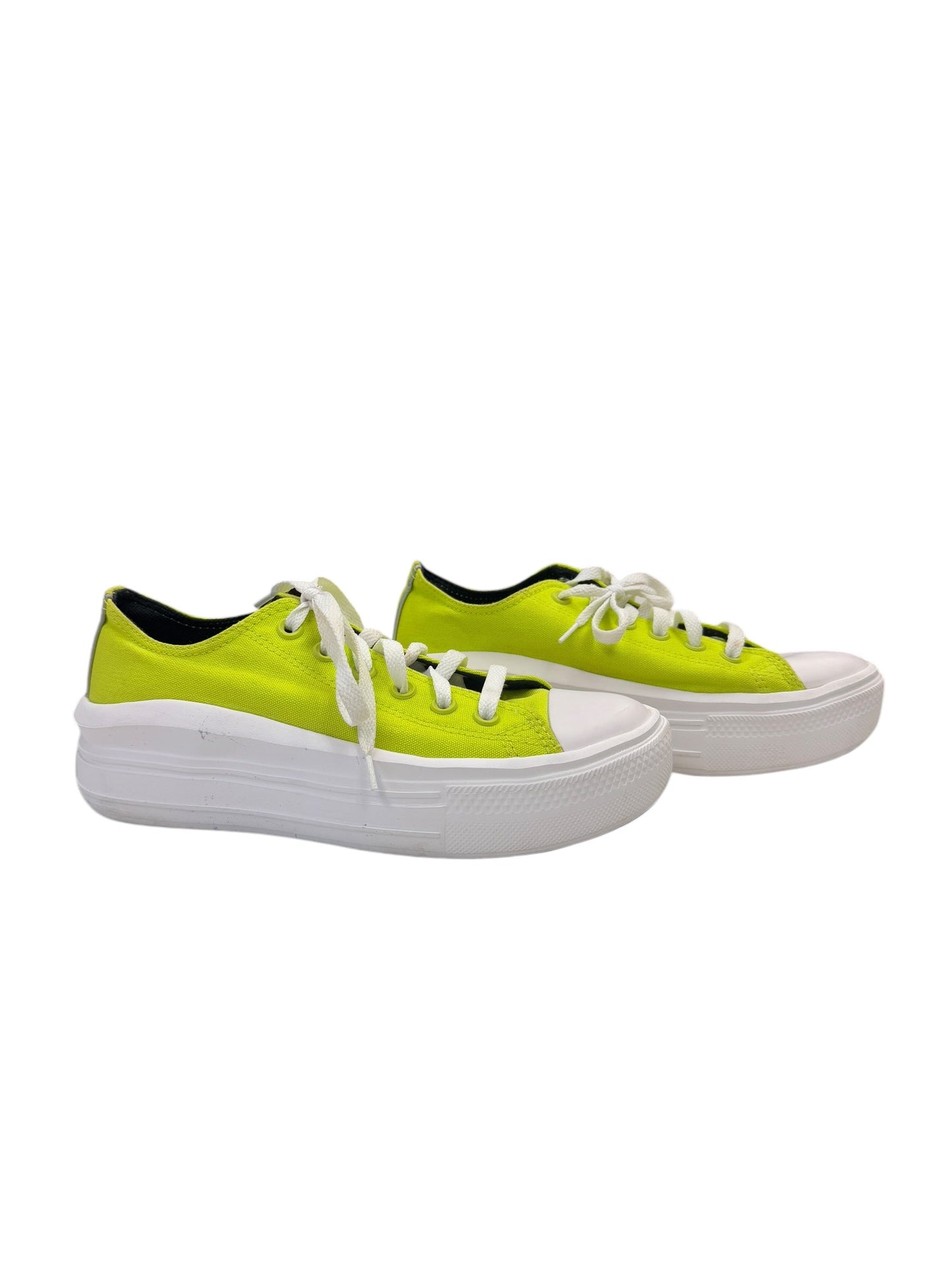 Shoes Sneakers Platform By Converse In Yellow, Size: 8