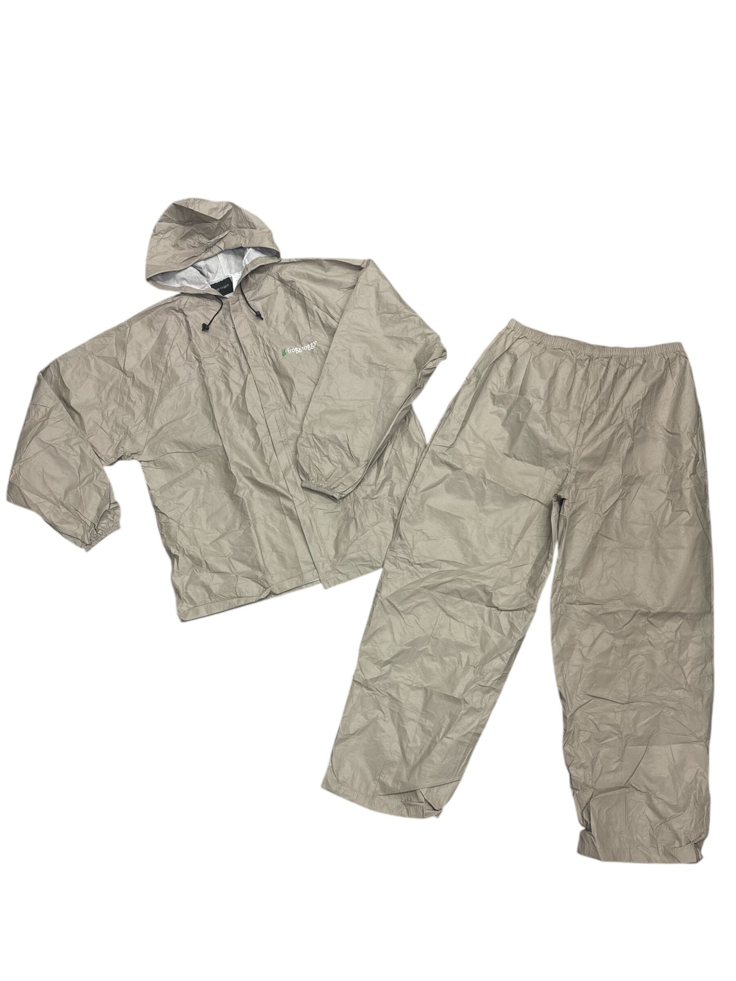 Jacket Utility By Clothes Mentor In Tan, Size: Xl