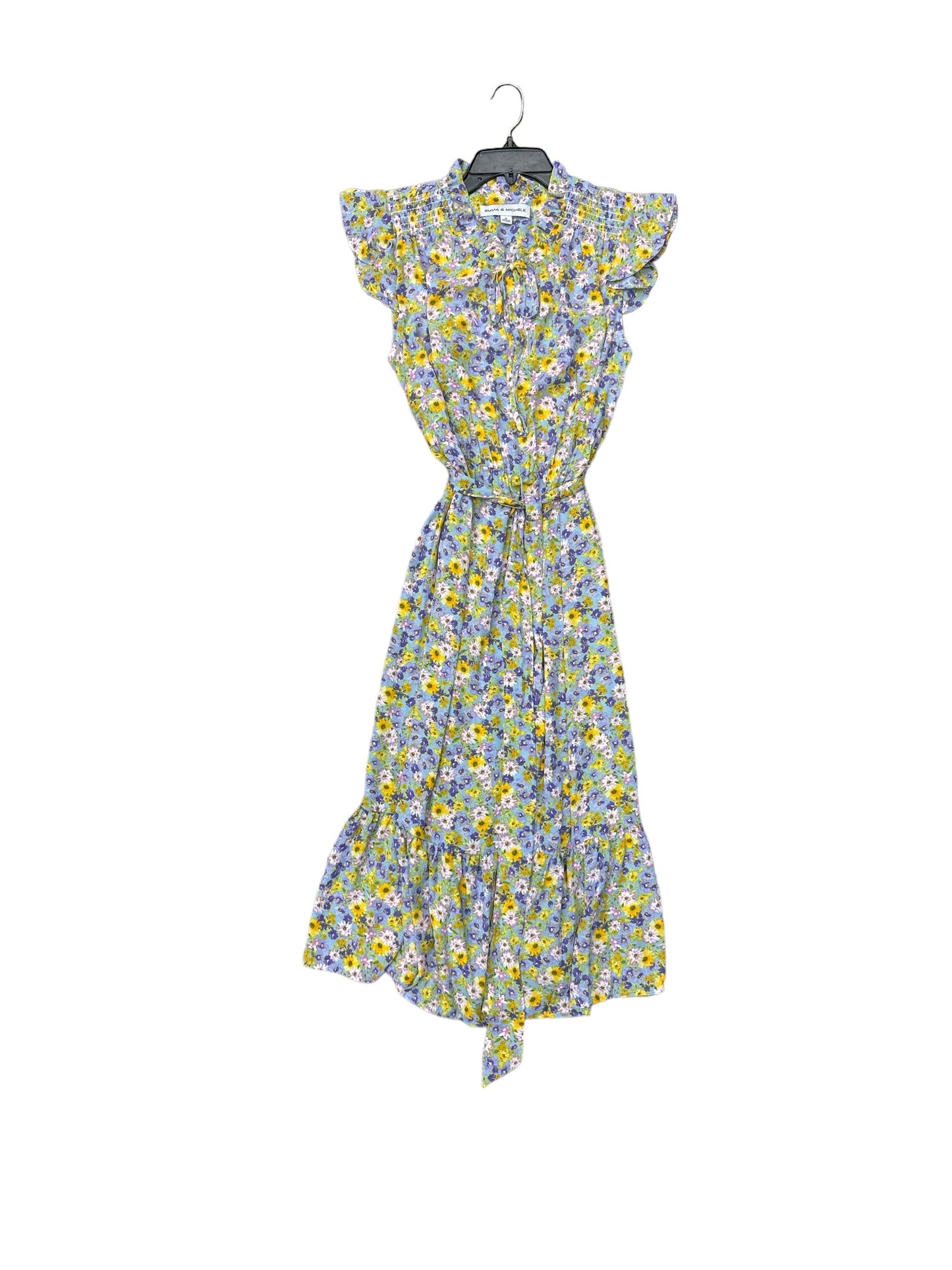 Floral Print Dress Casual Maxi Emma And Michele, Size 8