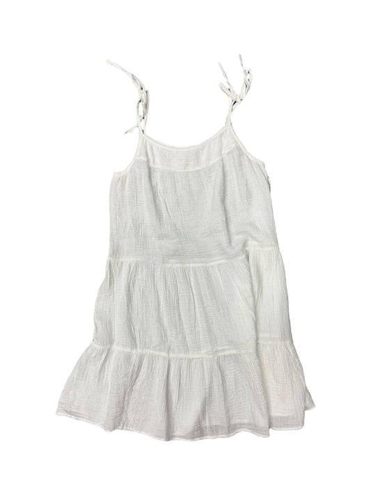 White Dress Casual Midi Beachlunchlounge, Size 14