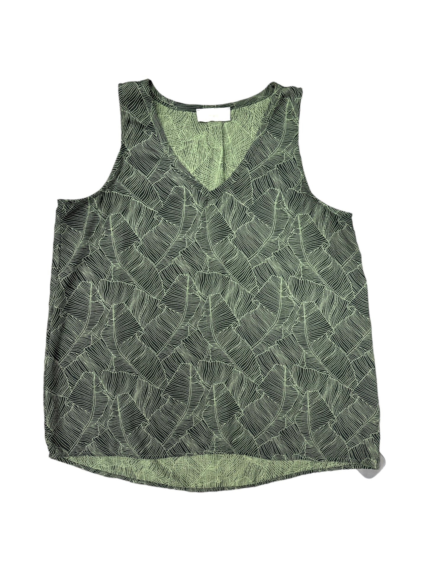 Green Tank Top Braeve, Size S