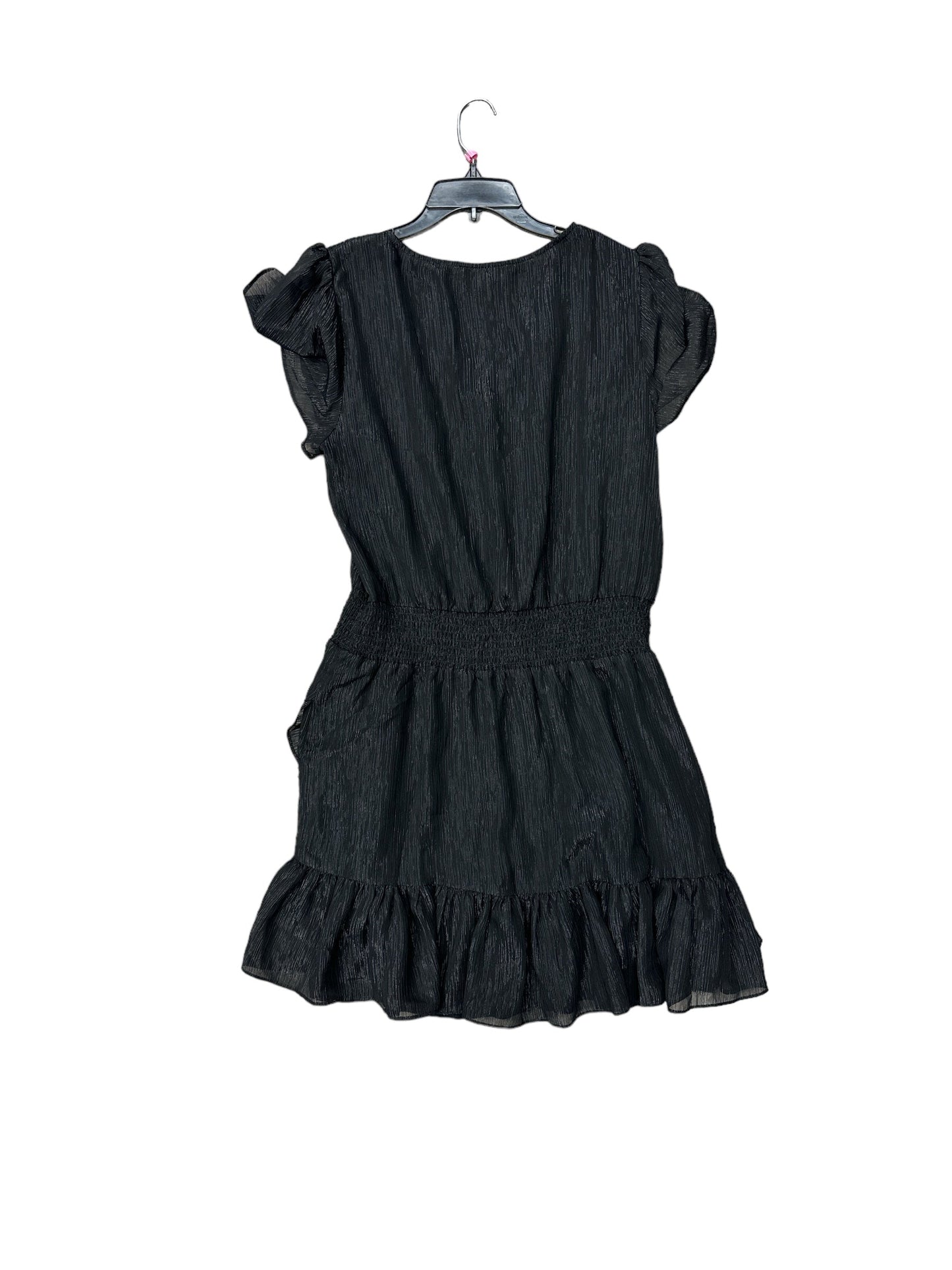 Black Dress Casual Short Michael By Michael Kors, Size 16
