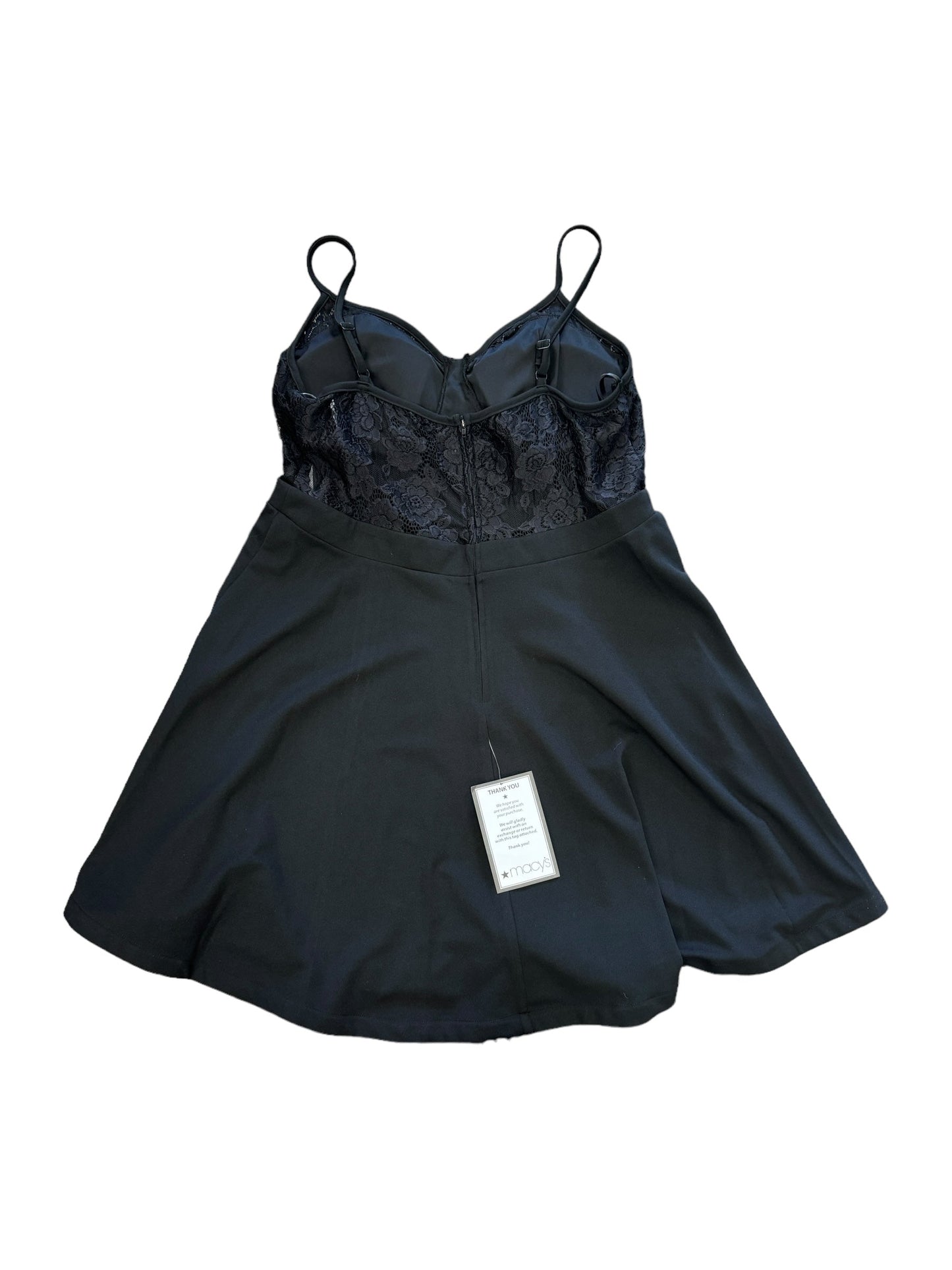 Black Dress Party Short Clothes Mentor, Size 20