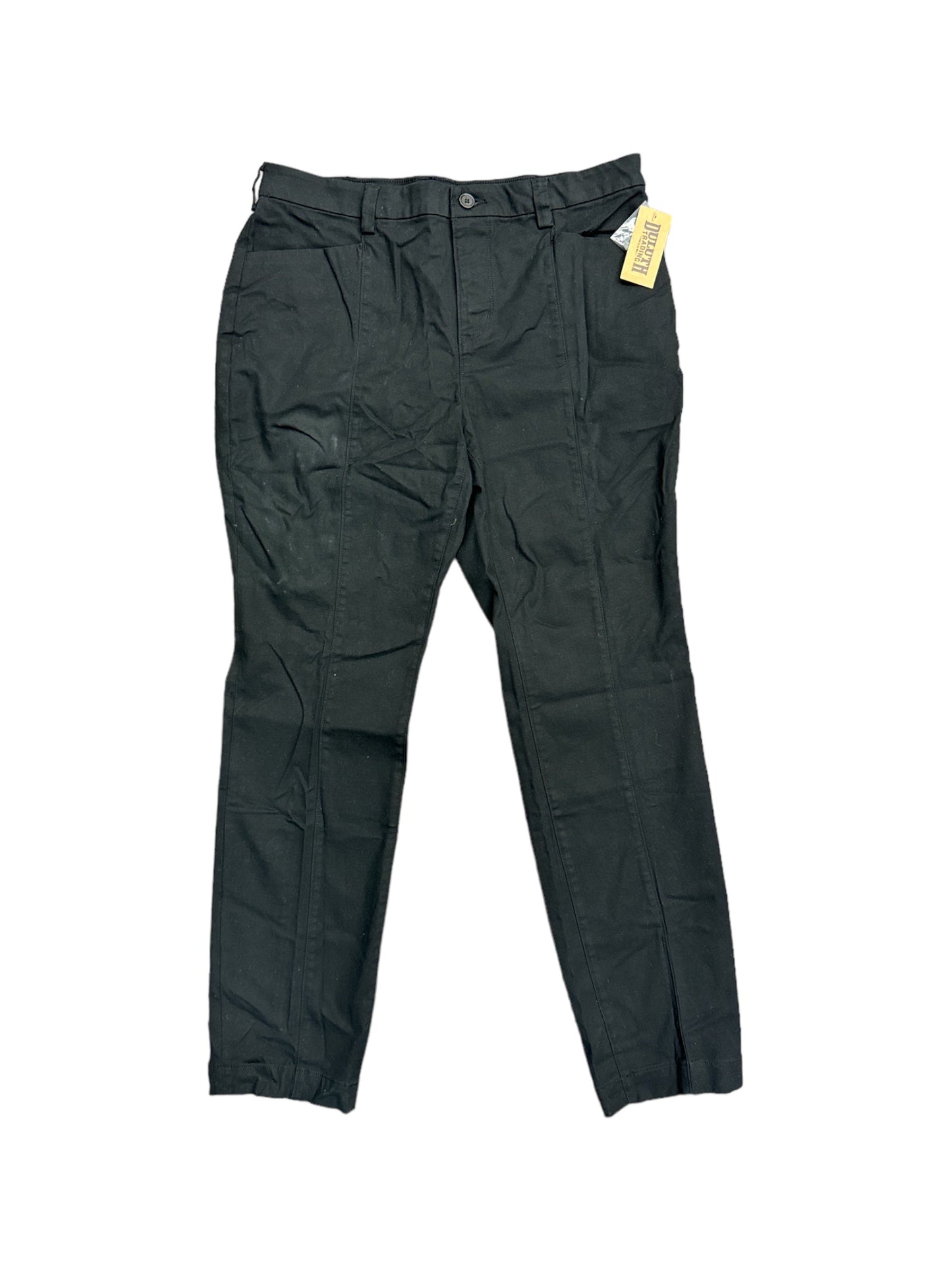 Black Pants Cargo & Utility Duluth Trading, Size 14