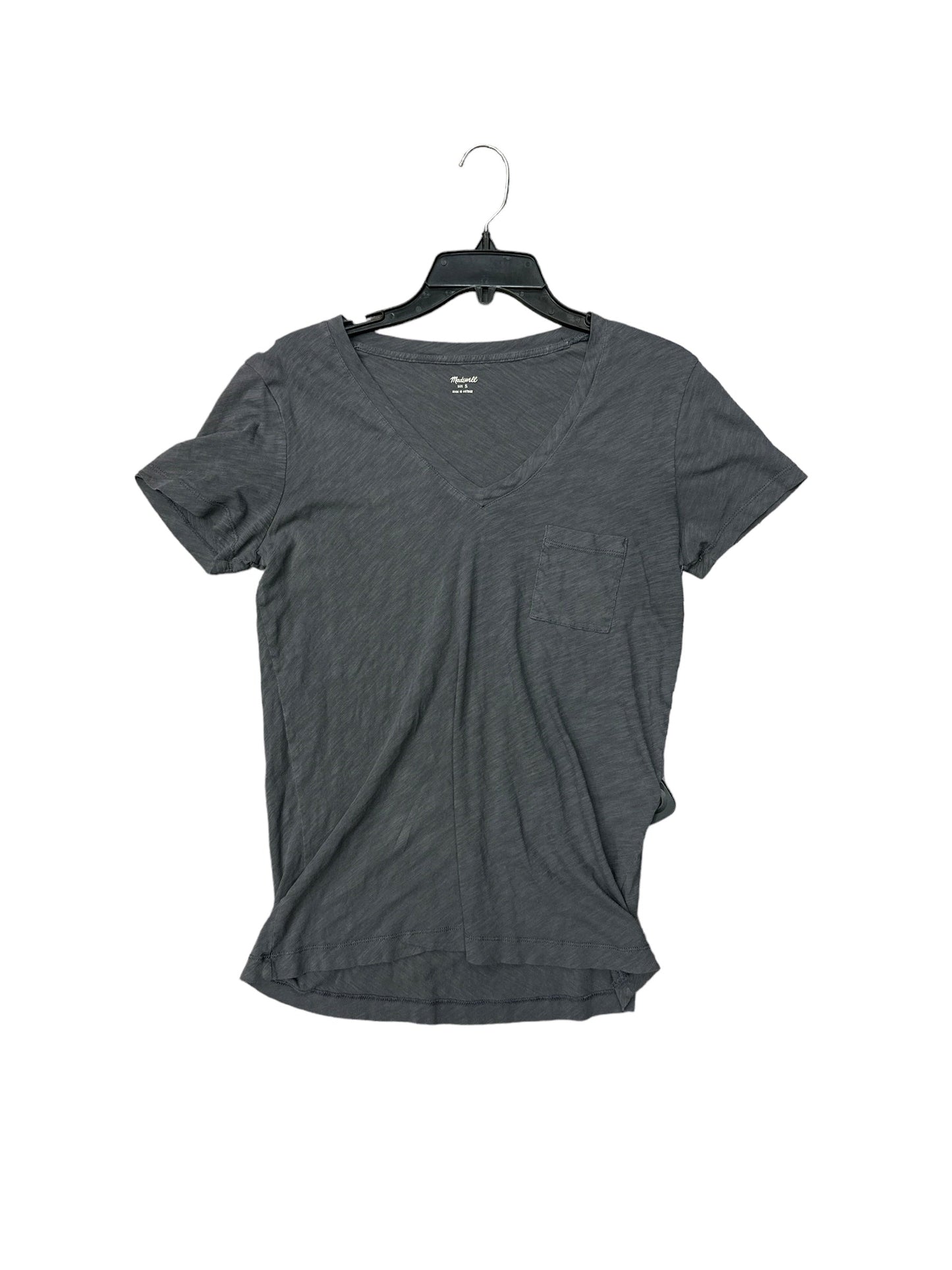 Grey Top Short Sleeve Madewell, Size S