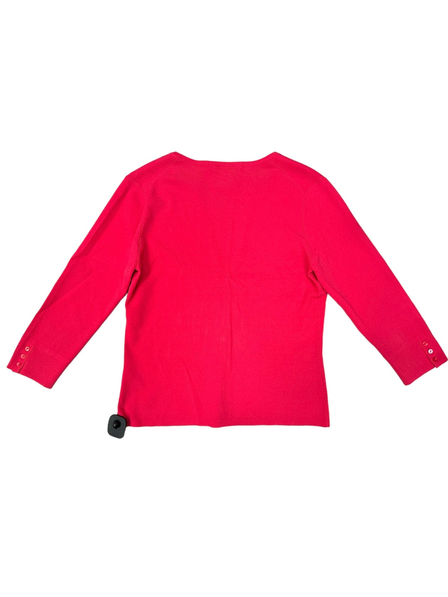 Pink Top Long Sleeve Talbots, Size M