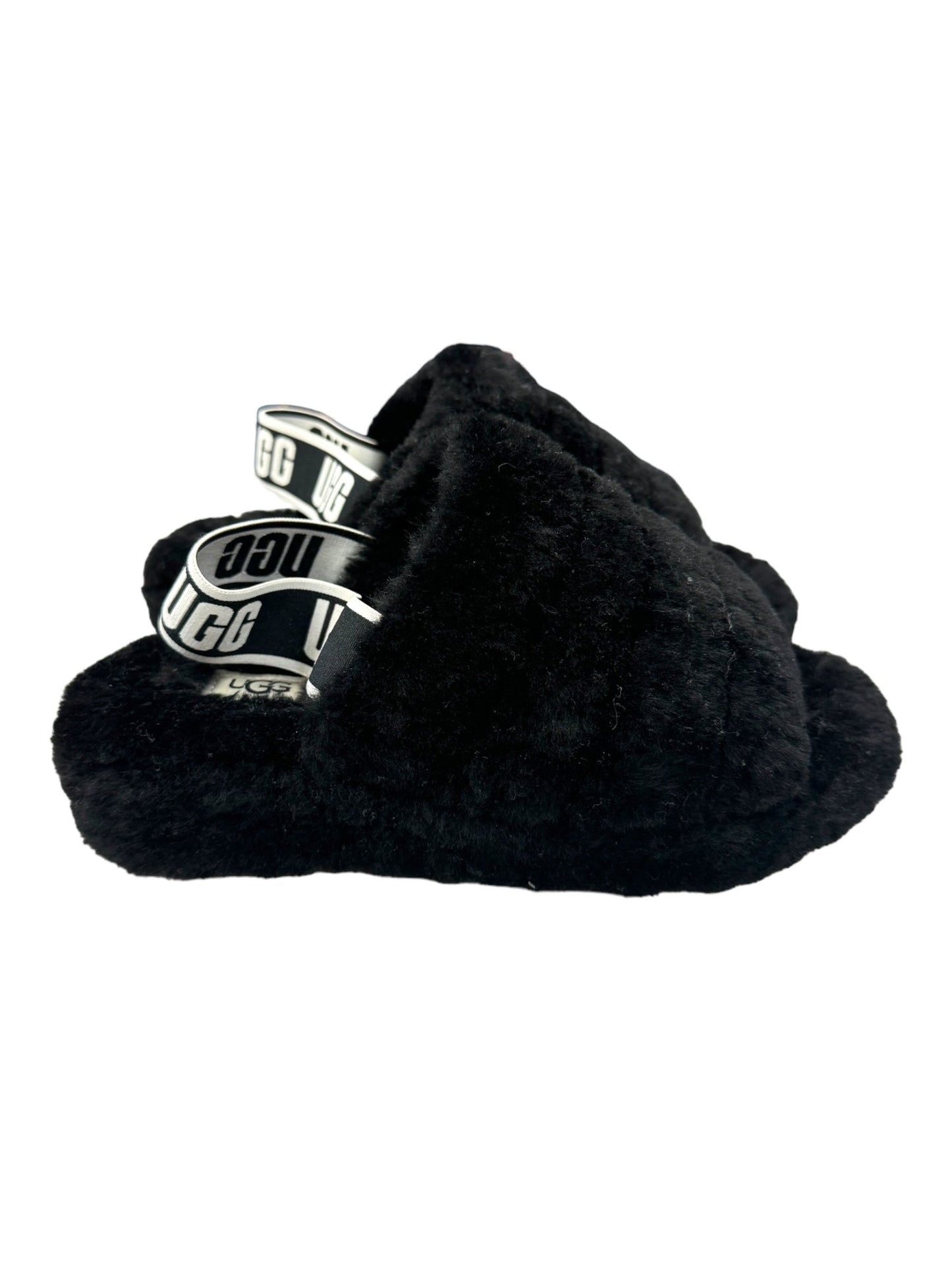 Black Slippers Ugg, Size 7