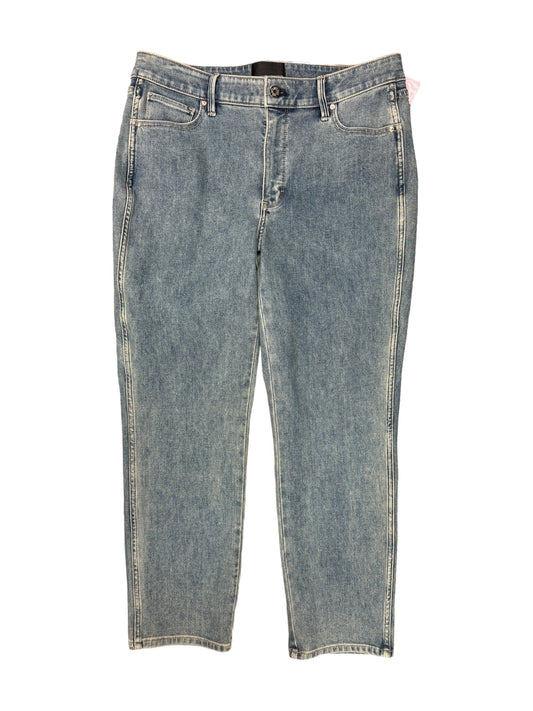 Blue Denim Jeans Straight White House Black Market, Size 12